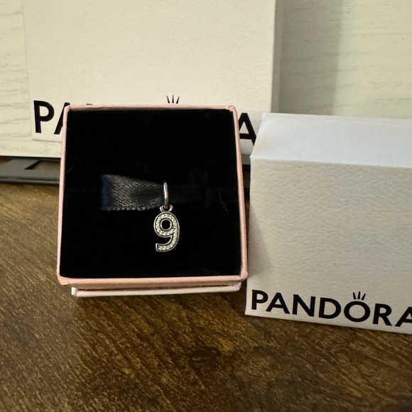 Pandora Number Nine Charm - Picture 2 of 2